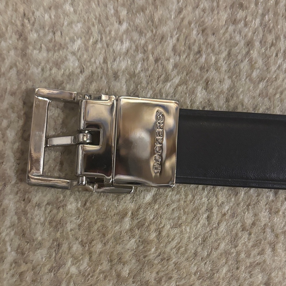 Dockers Kids Belt with Metallic Buckle